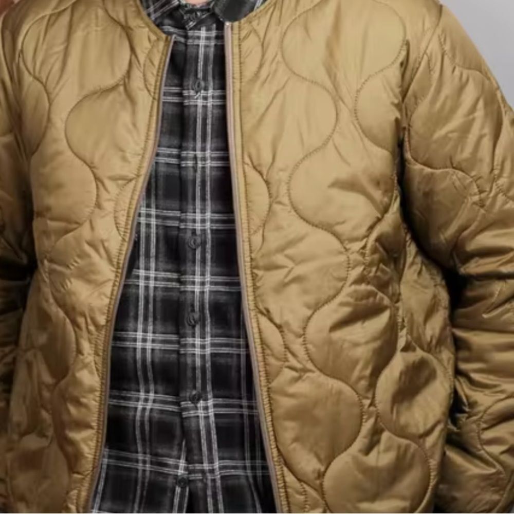 Hawk & Co Men's Onion Quilted Bark Brown Jacket Large NWT in packaging - Picture 2 of 8